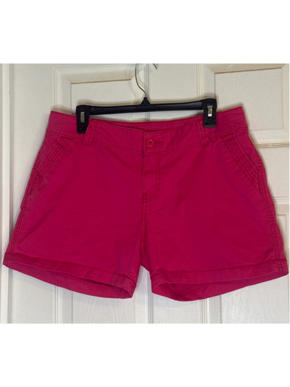 Maurices Pink Chino Shorts 11